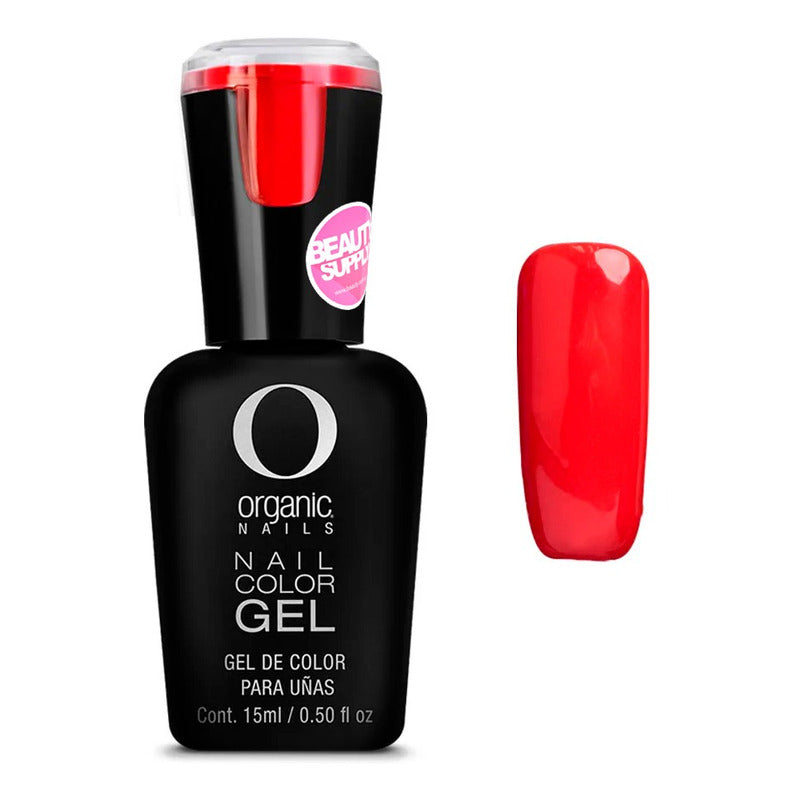 Esmalte Semipermanente Organic 024 Sailor Carmesi 15ml Rojo
