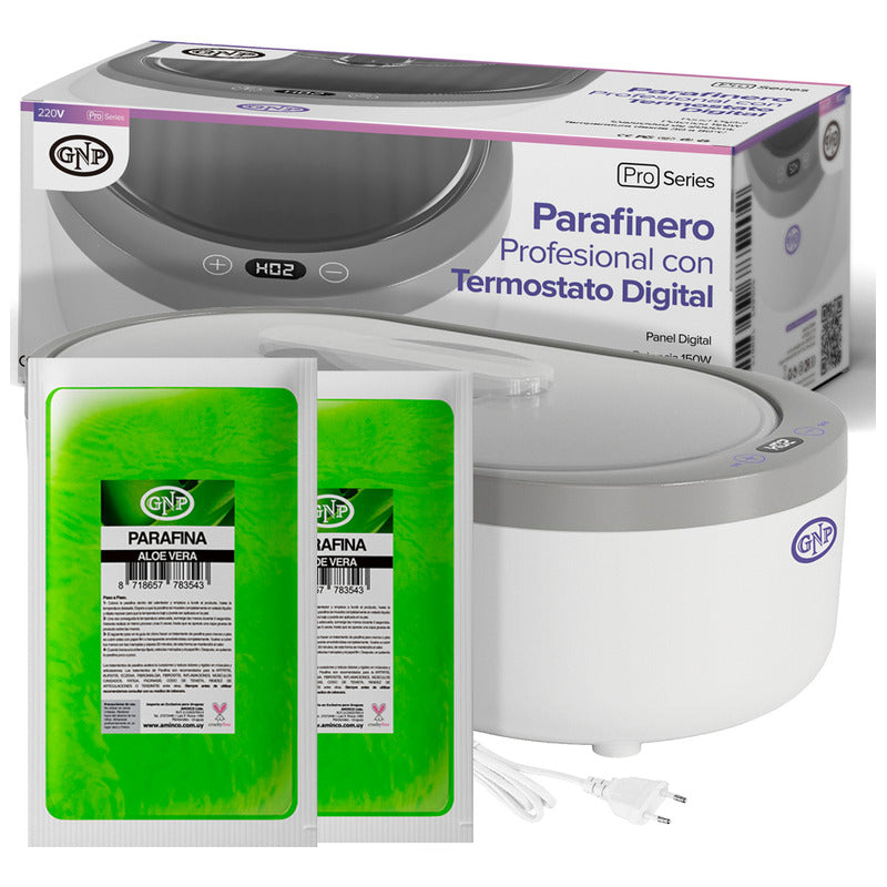 Kit Parafinero Gnp 2l Digital Y Parafinas Gnp Hidratantes