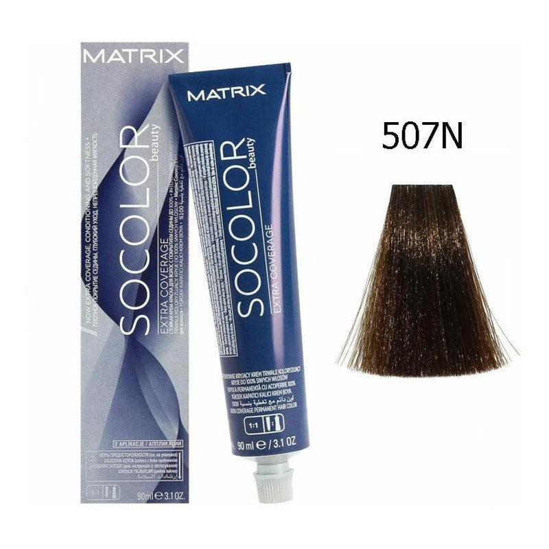 507n Pomo De Tinta Matrix Extra Cobertura Socolorbeauty 90ml 7/0