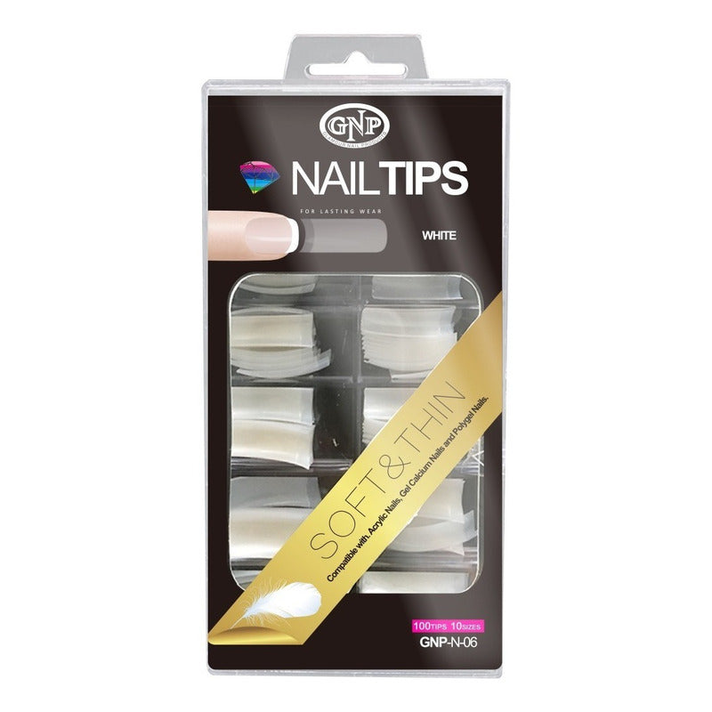 Tips Para Uñas Gnp X100 Unidades Nice
