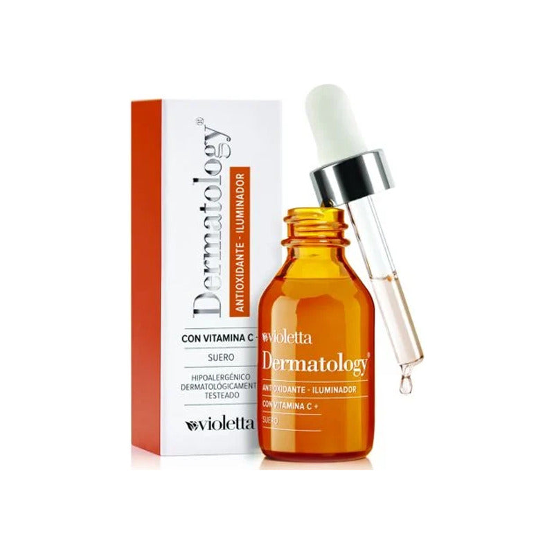 Suero Antioxidante Iluminador Violetta Con Vitamina C+ 20ml Todo Tipo De Piel Día/noche