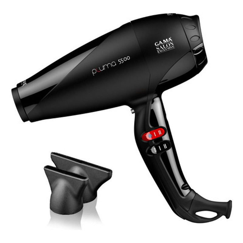 Secador Gama Pluma 5500 Con Tecnología Oxi Active 2400w Negro