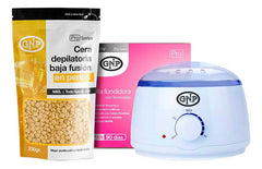 Kit De Cera Depilatoria En Perlas Gnp Y Olla Electrica
