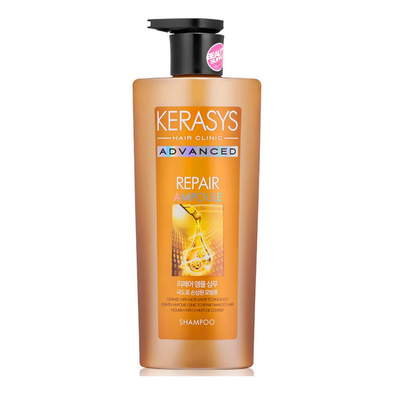 Shampoo Kerasys Advance Reparador 600ml Nutrición Profunda