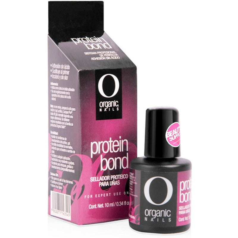 Sellador De Esmalte Organic Nails 10ml Protein Bond