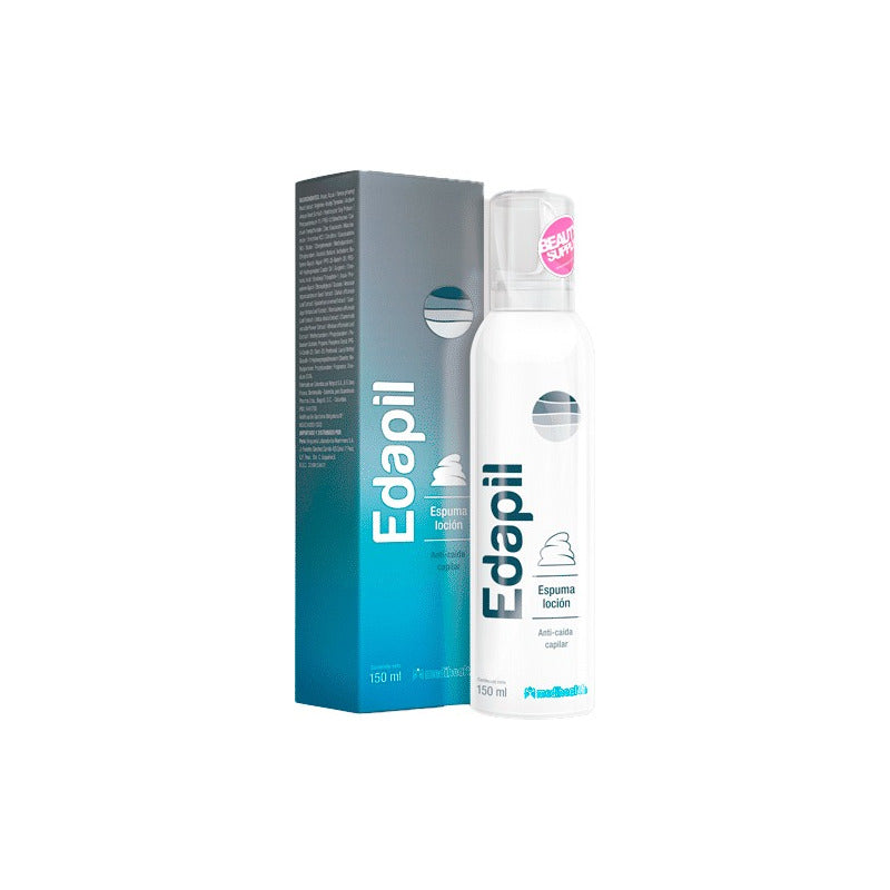 Locion Espuma Anticaida Edapil 150ml Estimula El Crecimiento
