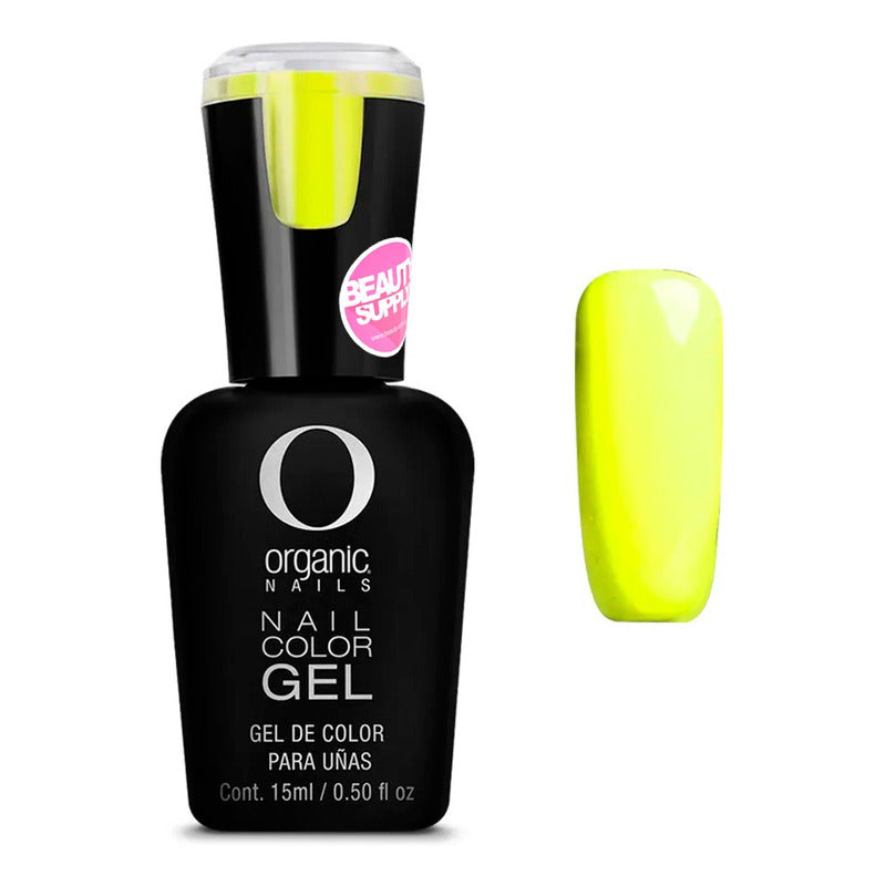 Esmalte Semipermanente Organic 062 Glow Yellow 15ml