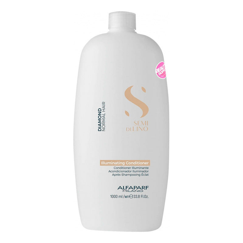 Acondicionador Alfaparf Semi Di Lino 1000ml Diamond Brillo