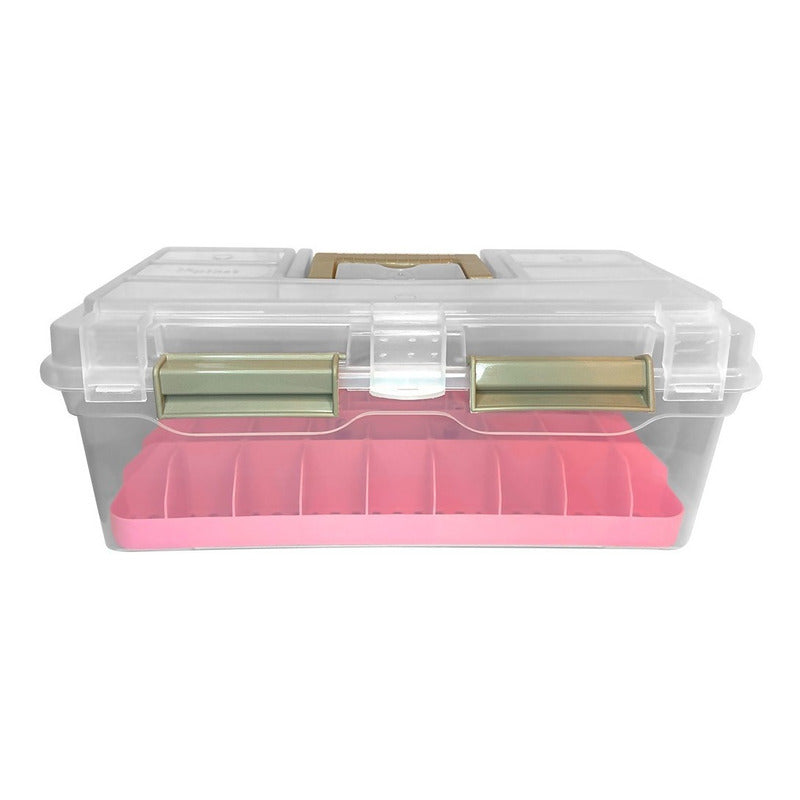 Maletín Organizador Para 36 Esmaltes Y Accesorios