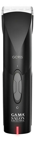 Maquina De Cortar Pelo Inalambrica Gama Gc905 4 Peines Negro