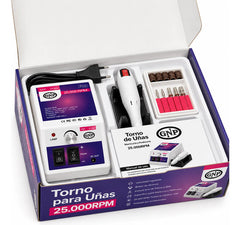 Torno Gnp 25000rpm Uñas Profesional Con Fresas Incluidas