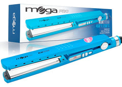 Plancha De Pelo Profesional Mega Turbo Titan 2 Digital 230c Celeste