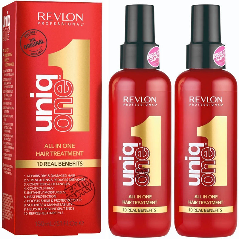Pack X2 Revlon Uniq One 150ml. Tratamiento Capilar