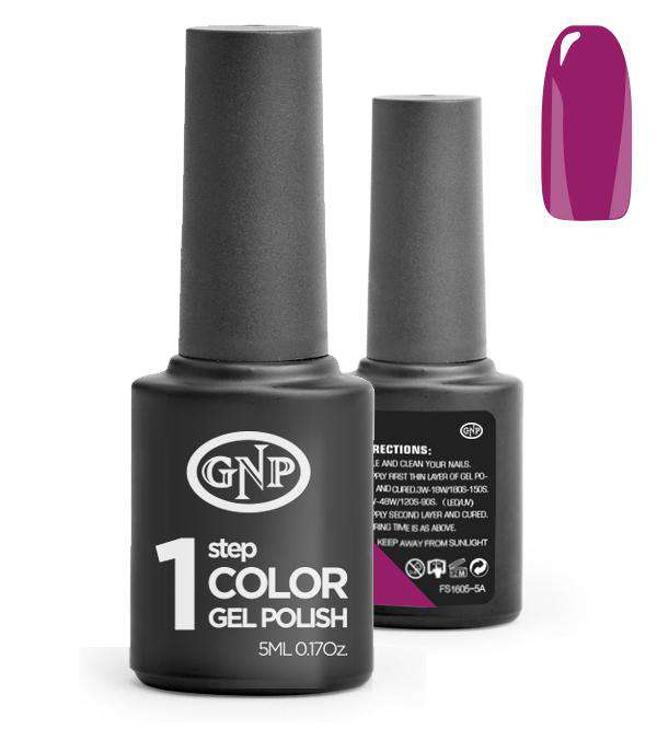 Esmalte Permanente en Gel GNP de un solo paso! #470 Borgoña en Beauty Supply