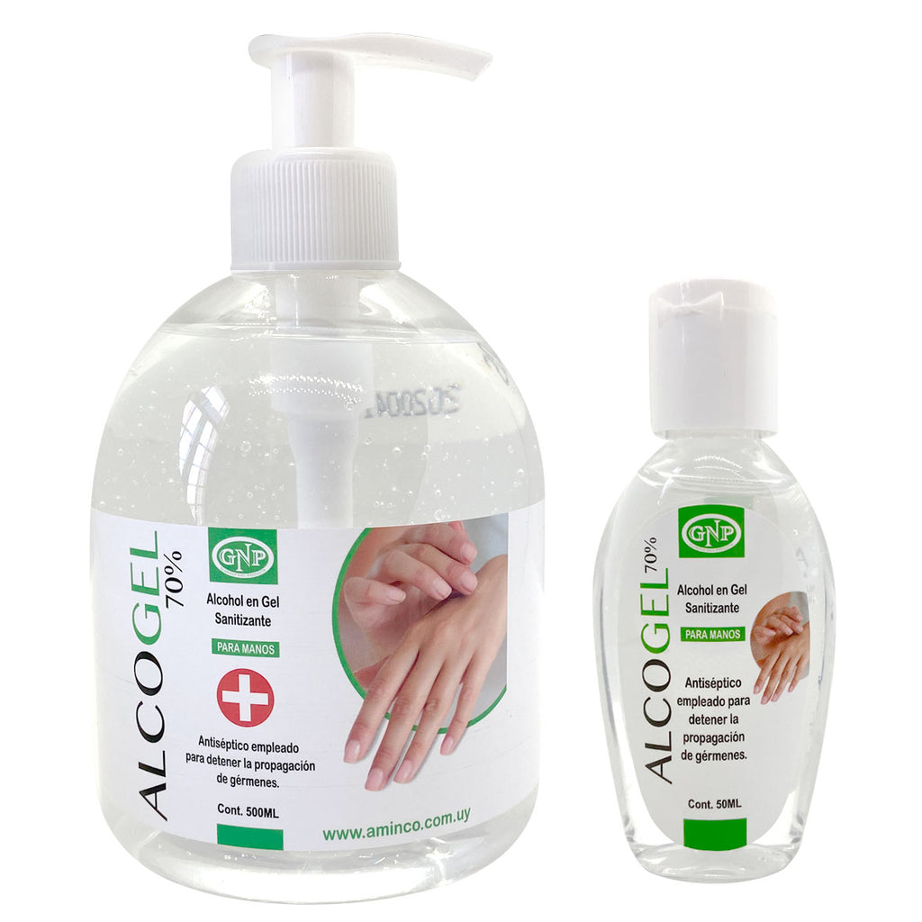 Alcohol En Gel Gnp 500ml + 50ml en Beauty Supply