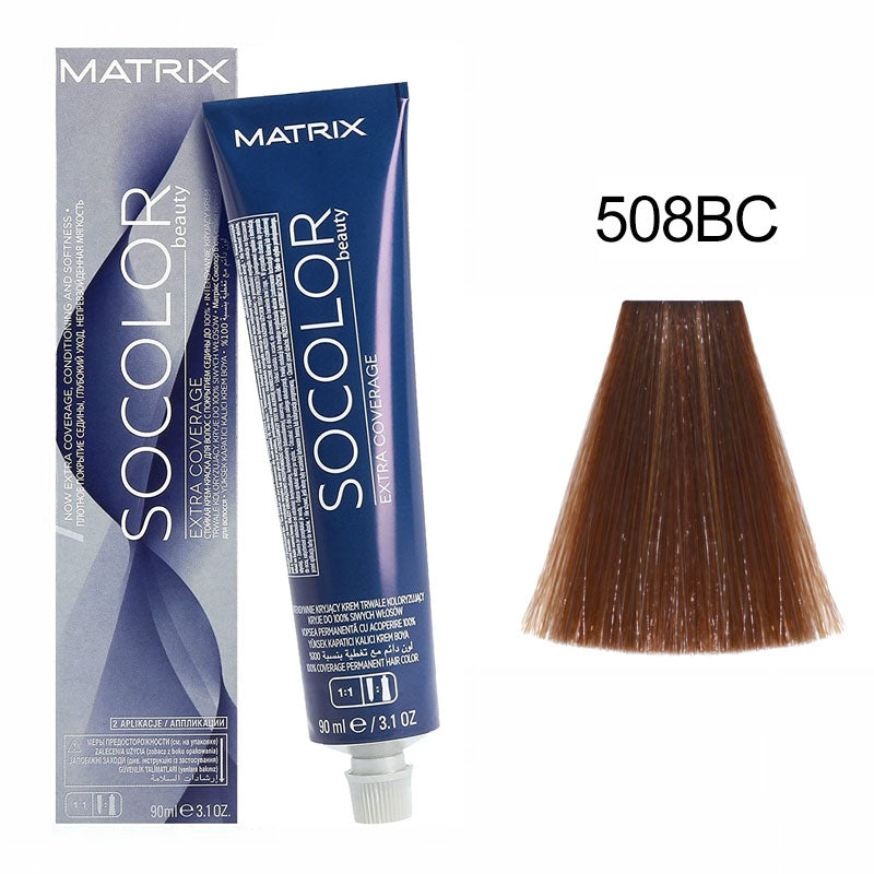 508BC POMO DE TINTA MATRIX EXTRA COBERTURA SoColorBeauty en Beauty Supply