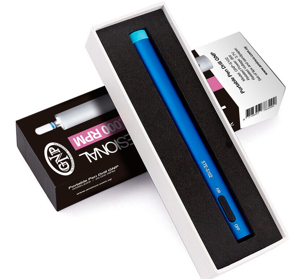 Torno Portable Profesional Gnp 20.000rpm, Inalámbrico, Reversa Y Luz en Beauty Supply