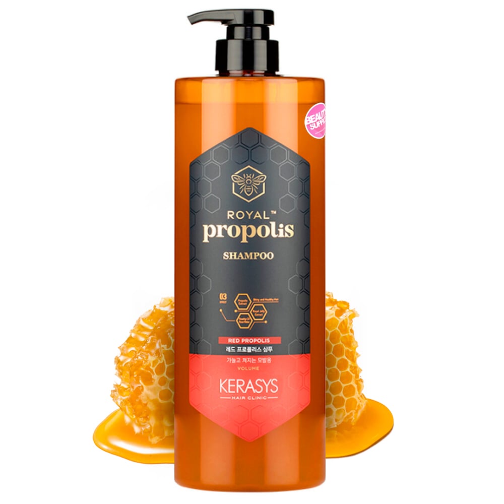Shampoo Kerasys Propolis Rojo 1LT con jalea real