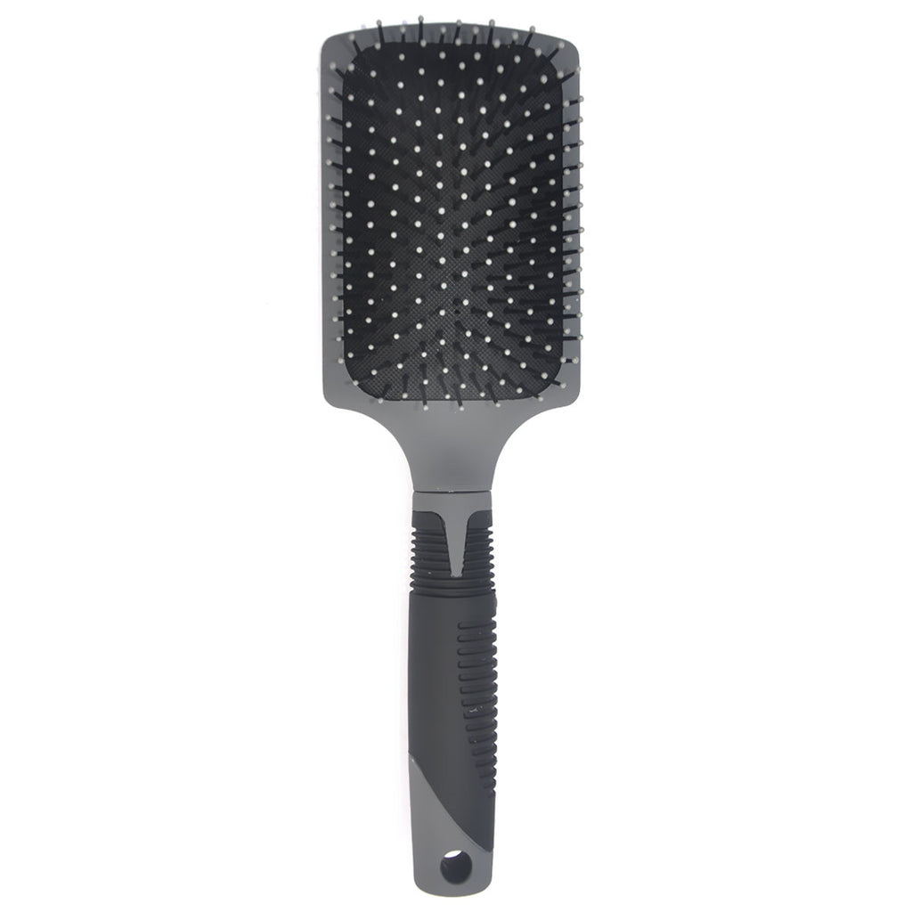 CEPILLO PALETA MEGA GRIS ANATOMICO GRANDE en Beauty Supply