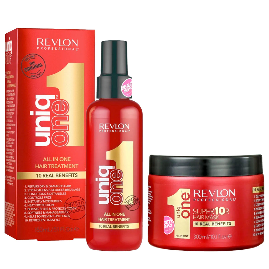 KIT UNIQ ONE REVLON TRATAMIENTO Y MASCARA