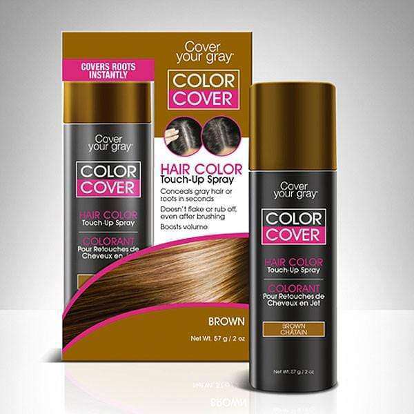 Cubre Canas en Spray Marron CoverYourGray en Beauty Supply