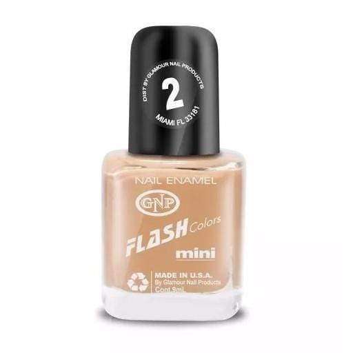 Esmalte FLASH Colors de GNP 9ML Nro.2 Nude en Beauty Supply