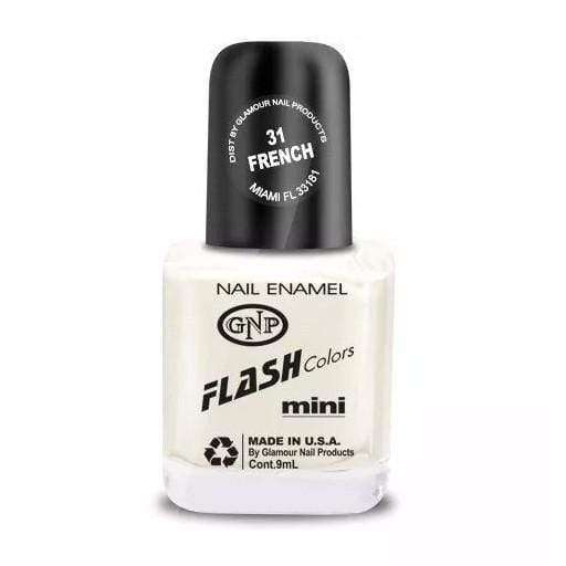 Esmalte FLASH Colors de GNP 9ML Nro.31 French en Beauty Supply