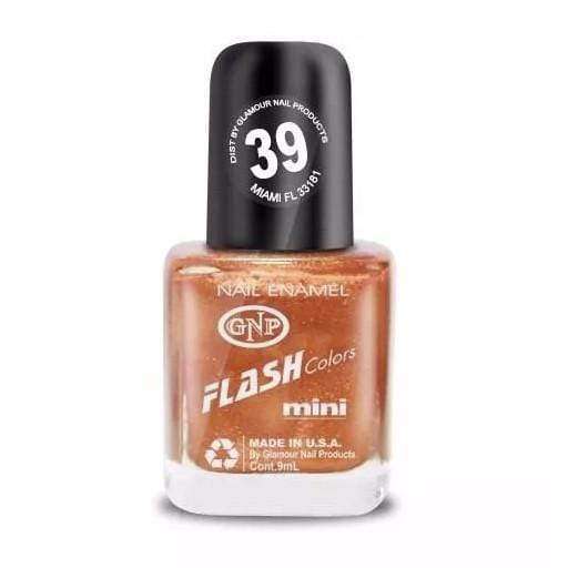 Esmalte FLASH Colors de GNP 9ML Nro.39 Nacarado en Beauty Supply