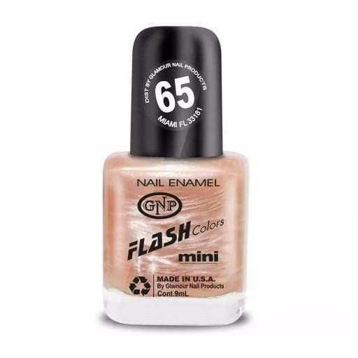 Esmalte FLASH Colors de GNP 9ML Nro.65 Nacarado en Beauty Supply