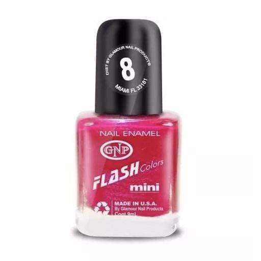 Esmalte FLASH Colors de GNP 9ML Nro.8 Mora en Beauty Supply