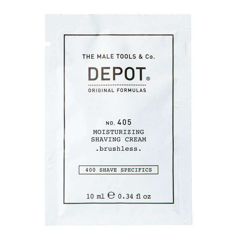 Monodosis DEPOT de Crema de afeitar 405 sin brocha en Beauty Supply