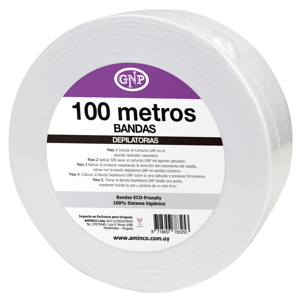 Rollo de Bandas Depilatorias GNP x 100 mts. en Beauty Supply