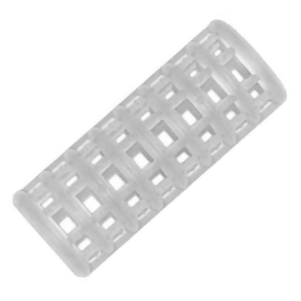 X12 Rulero Plastico Mega, Sin Velcro De 40mm en Beauty Supply