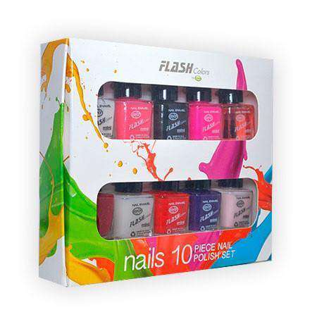 TOP TEN 10 Esmaltes FLASH Colors en Beauty Supply